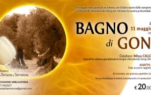 “Bagno di Gong in uliveto” a Le Terrazze di Serranova