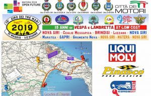 Domani fa tappa a Brindisi il 15° Giro dei Tre Mari: in città centinaia di Vespisti e Lambrettisti