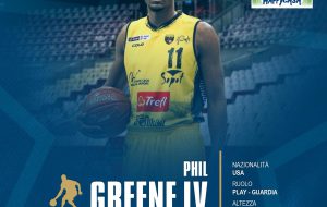 Stamattina alle 11 la presentazione di Phil Greene IV