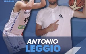 La Dinamo Brindisi riparte dal suo centro: Antonio Leggio firma un biennale