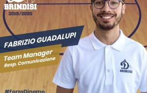 Fabrizio Guadalupi è il nuovo Team Manager e Responsabile Comunicazione della Dinamo Basket Brindisi