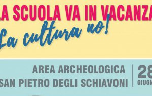La scuola va in vacanza, ma la cultura no!: venerdì 28 giugno laboratorio di archeologia presso l’Area Archeologica San Pietro degli Schiavoni