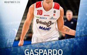 L’ala italiana Raphael Gaspardo firma con la Happy Casa Brindisi