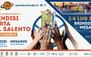 Lunedì 13 parte il torneo di basket “Brindisi Porta del Salento”