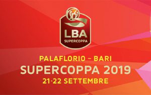 Supercoppa a Bari: definiti gli accoppiamenti