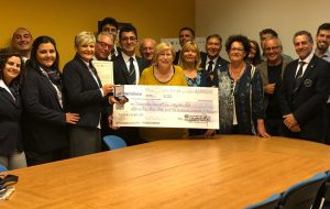 AIS Brindisi dona 2305 euro a BrinAil per il reparto di Ematologia del Perrino