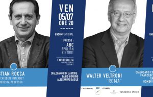 Doppio appuntamento di “Librinfaccia – Unconventional”: venerdì 5 Christian Rocca e domenica 7 Walter Veltroni