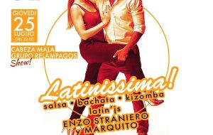Il 25 Luglio tornano sul Lungomare le danze caraibiche di “Latinissima”