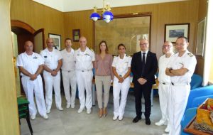 Gli onorevoli Aresta e Palmisano visitano la Capitaneria di Porto di Brindisi