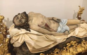 Venerdì 23 si presentato il restauro del Cristo Deposto nella Chiesa del Purgatorio