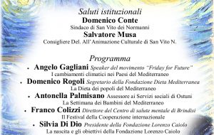 Sabato 31 a San Vito “La Notte della Cultura Mediterranea”