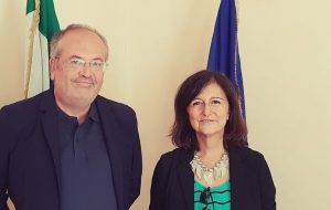 Il nuovo direttore della Base Logistica delle Nazioni Unite di Brindisi in visita a Palazzo di città