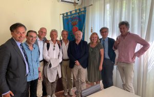 Rossi incontra il neo rettore dell’Università del Salento Fabio Pollice
