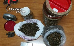 In casa aveva quasi mezzo Kg tra hashish e marijuana: arrestato 21enne
