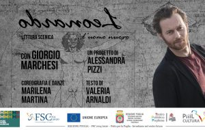 Venerdì 13 a Brindisi “LEONARDO L’uomo nuovo” con Giorgio Marchesi