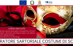 Al via il corso di Operatore per l’organizzazione, la preparazione e la realizzazione dei costumi di scena