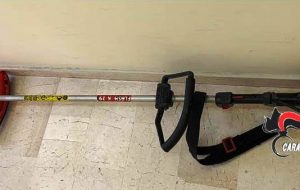 Ruba decespugliatore e si allontana in bici: fermato e denunciato dai Carabinieri