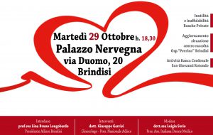 Martedì 29 Ottobre a Brindisi un dibattito sul Sangue Cordonale