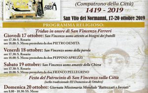 Chiudono le celebrazioni per il sesto centenario della morte S. Vincenzo Ferreri