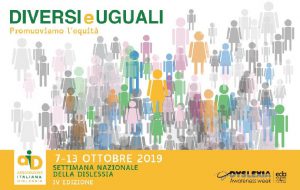 Settimana Nazionale della Dislessia 2019: gli eventi