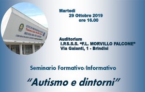 Martedì 29 al Morvillo Falcone seminario su “Autismo e dintorni”