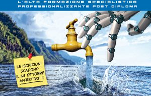 Al via le iscrizioni per i corsi specialistici da supertecnici del Servizio Idrico Integrato AQP e  ITS Cuccovillo