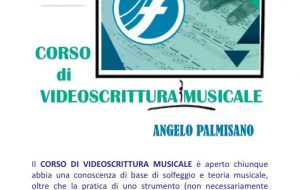 Accademia di Musica Lucia Iurleo: aperte le iscrizioni per il corso di Videoscrittura musicale