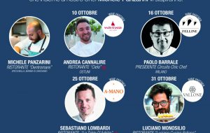 Quattro Chef Stellati in arrivo al ristorante Dentromare di Specchiolla