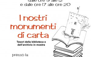 Domenica di carta: a San Vito la mostra “I nostri monumenti di carta”