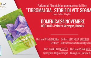 M5S: domenica 24 a Palazzo Nervegna si presenta il libro “Fibromialgia. Storie di Vite Segnate”