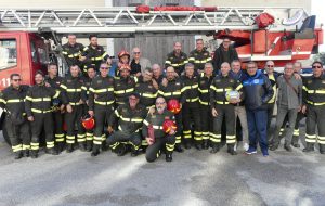 Vigili del Fuoco: il Caporeparto De Francesco va in pensione dopo 40 anni di servizio