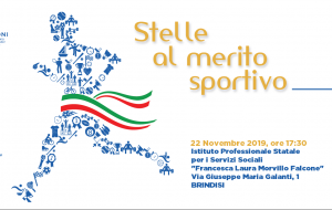 Venerdì 22 il CONI premia le eccellenze sportive della Provincia di Brindisi