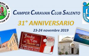 Centinaia di camperisti a Brindisi per il raduno annuale del Camper Caravan Club Salento