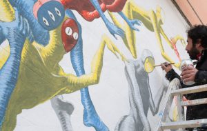 Domani a Latiano si inaugura il murales realizzato dall’artista Alessandro Suzzi