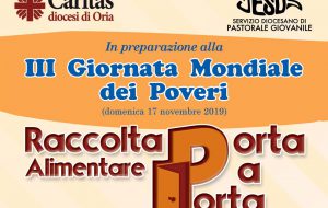 La Diocesi di Oria si prepara a vivere la III giornata mondiale dei poveri