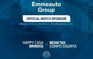 Emmeauto Group match sponsor Happy Casa Brindisi-Besiktas