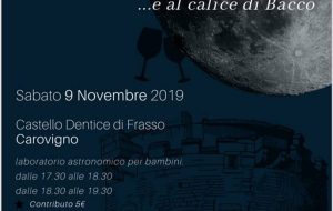 Occhio alla Luna… e al calice di Bacco: appuntamento 9 Novembre al Castello Dentice di Frasso
