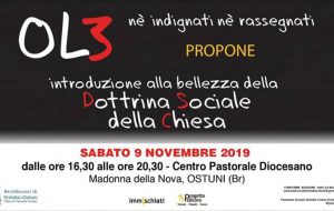 Domani al Madonna della Nova “Introduzione alla bellezza della Dottrina sociale della Chiesa”