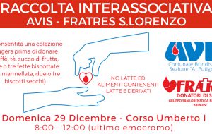 Domenica 29 Avis e Fratres insieme per donare!