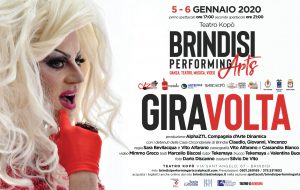 Brindisi Performing Arts: il 5 e 6 Gennaio al Teatro Kopò va in scena “Giravolta”, performance di teatro-danza e video
