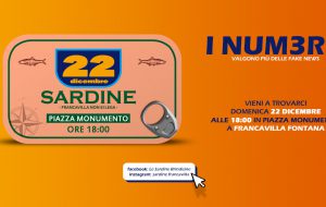 Entrano in scena Le Sardine Brindisine: appuntamento domenica 22 a Francavilla Fontana