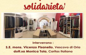 Ad Oria si inaugura la Boutique della Solidarietà