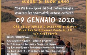 Via Francigena del Sud: domani incontro pubblico ad Ostuni su iniziativa del Parco delle Dune costiere