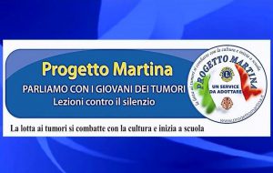 Progetto Martina: il service Leo-Lions informa i giovani sulla prevenzione dei tumori