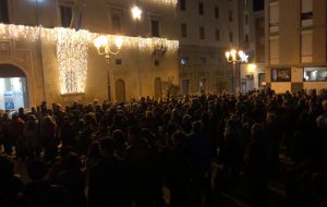 Oltre 500 “Sardine” in piazza a Brindisi