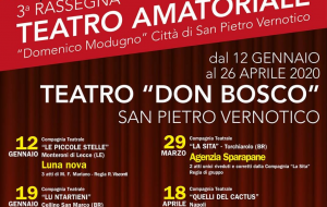 San Pietro Vernotico: al via la terza rassegna teatrale “Domenico Modugno”