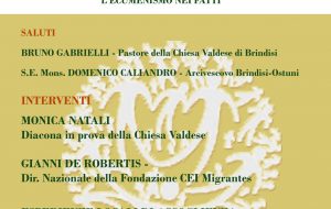 Chiesa valdese e Arcidiocesi Brindisi-Ostuni insieme per parlare di migranti