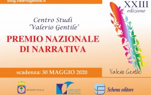 Denise Antonietti vince la XXIII edizione del Premio Nazionale di Narrativa inedita “Valerio Gentile”