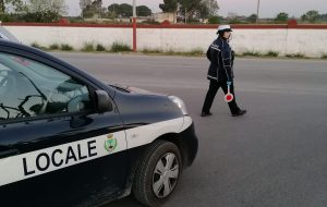 Mesagne, Vigili urbani: controllo del territorio e sanificazione di mezzi e ambienti