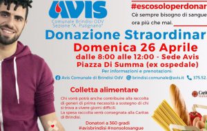 #escosoloperdonare: Avis organizza tre raccolte straordinarie per fronteggiare la carenza di sangue